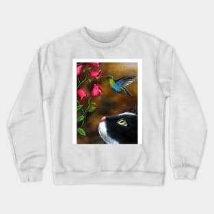 Cat 571 Hummingbird Crewneck Sweatshirt